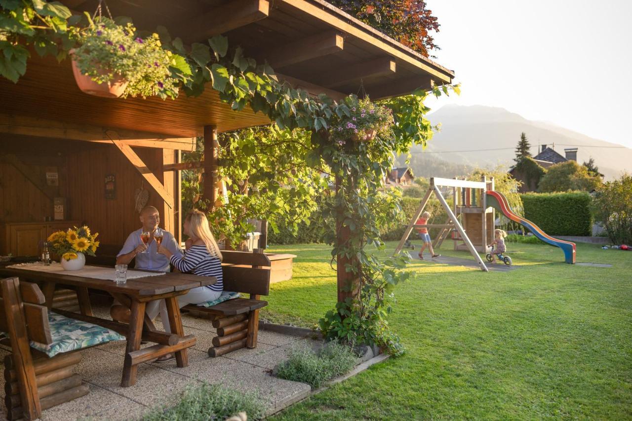 Ferienwohnung Gästehaus Nassfeld Tröpolach Exterior foto