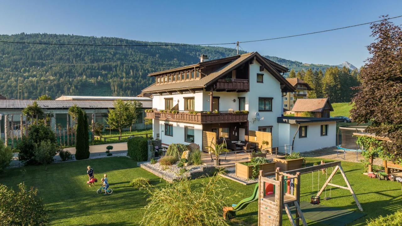 Ferienwohnung Gästehaus Nassfeld Tröpolach Exterior foto